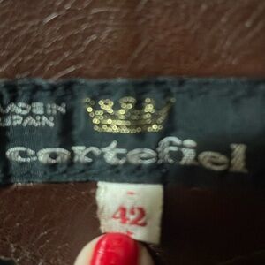 Men’s Vintage leather coat